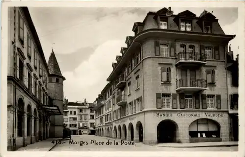 Morges - Place de la poste -208774