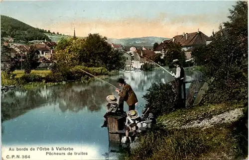 Au bords de l Orbe a Vallorbe - Angeln Fishing -208970