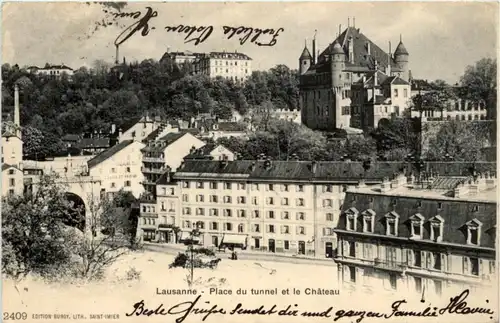 Lausanne - Place du tunnel -209062