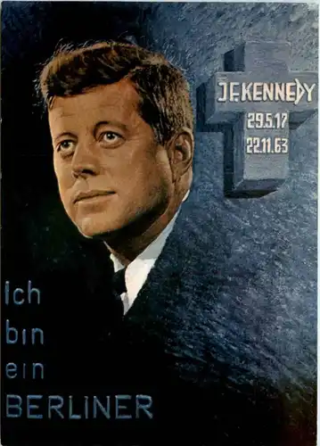 J.F: Kennedy - Ich bin ein Berliner -208538