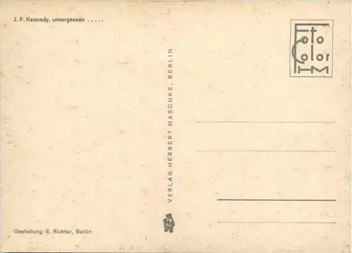 J.F: Kennedy - Ich bin ein Berliner -208538