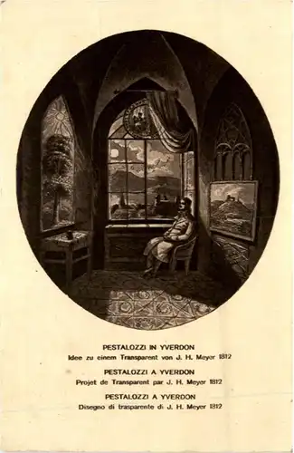 Pestalozzi in Yverdon - Bundesfeier 1914 -209884