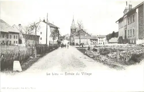 Le Lieu - Entree du Village - Repro -208672