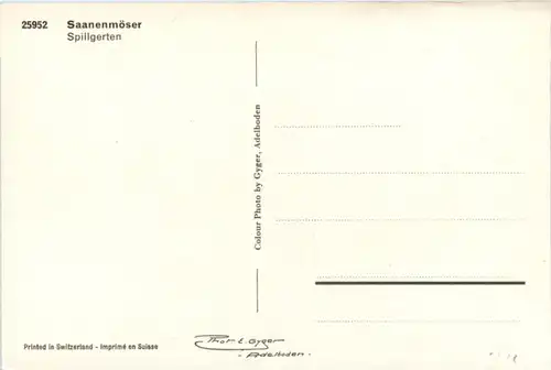 Saanenmöser - Spillgerten -207792