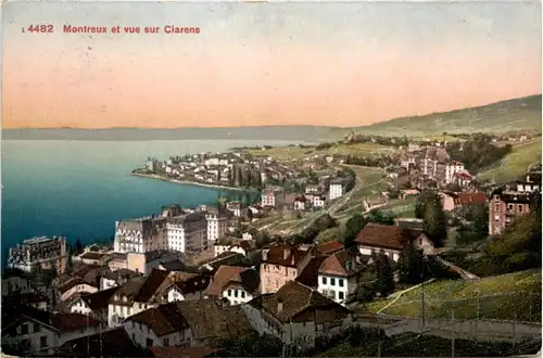Montreux - et vue dur Clarens -209136