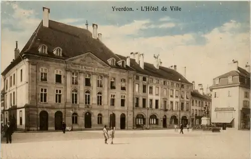 Yverdon - L Hotel de Ville -209366