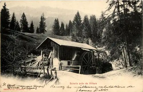 Scierie pres de Villars - Mühle -209000