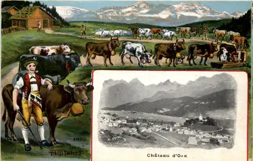 Chateau d Oex - Litho -209614