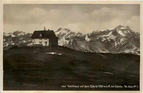 Gasthaus auf dem Gäbris -209828