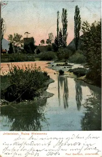 Interlaken - Ruine Weissenau -210986
