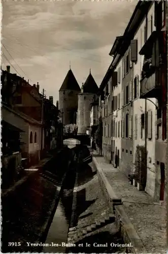 Yverdon - Le canal oriental -209332