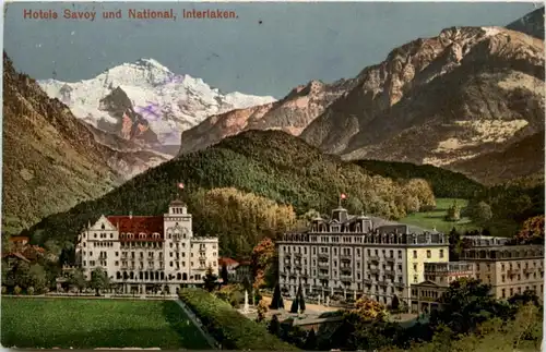 Interlaken - Hotels Savoy und National -210002