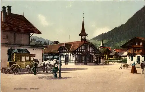 Zweisimmen - Bahnhof -210048