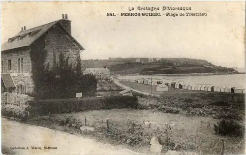 Perros-Guirec -Plage de Trestraou -87152