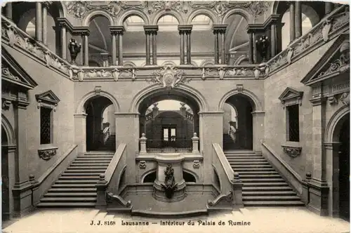 Lausanne - Interieur de Palais de Rumine -209706