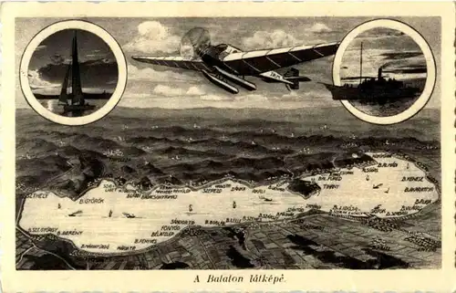 Balaton - Flugzeug -87442