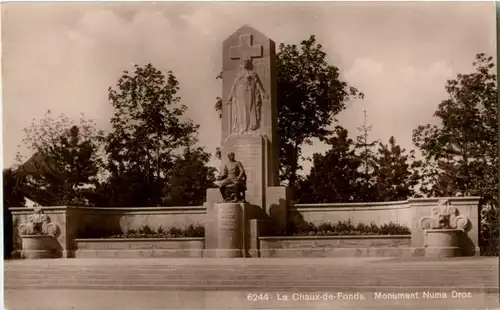 La chaux de Fonds - Monument Numa Droz -175706