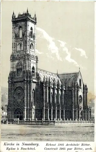 Neuchatel - Eglise -175766