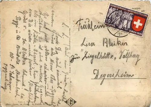 Säntis Schwebebahn Talstation Postbus -210542