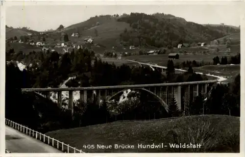 Neue Brücke Waldstatt und Hundwil -210586