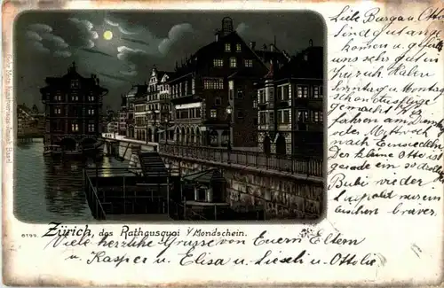 Zürich - Rathausquai -176250