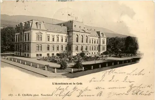 Lausanne - L Academie et le Cret -209736