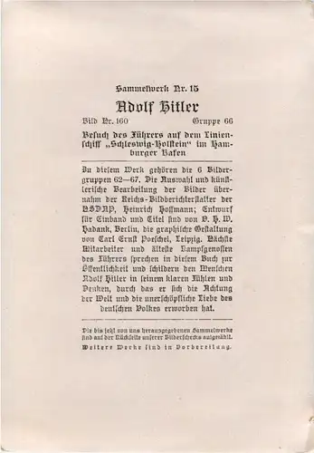 Besuch des Führers auf der Schleswig Holstein -88576