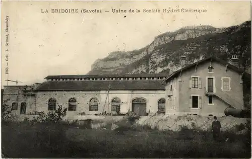 La Bridoire - Usine de la Sciete Hydro Electrique -87218