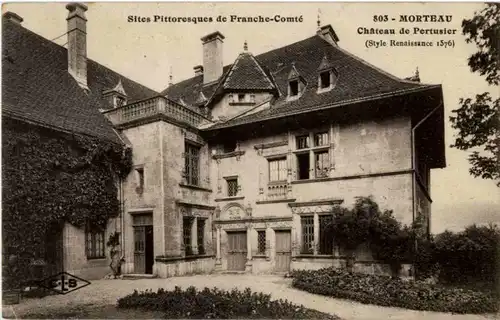 Morteau - Chateau de Pertusier -87194
