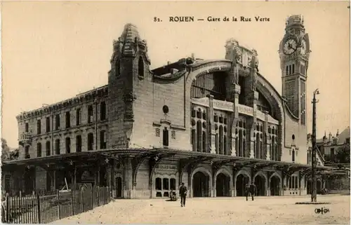 Rouen - Gare de la Rue Verte -87286