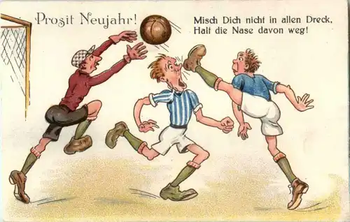 Neujahr - Fussball -87932