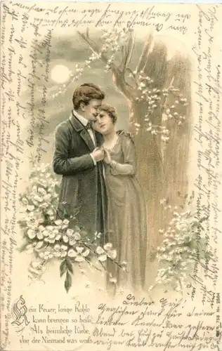 'Paar - Prägekarte -87870