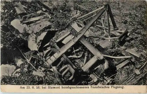 Bei Blamont abgeschossenes Flugzeug -88422