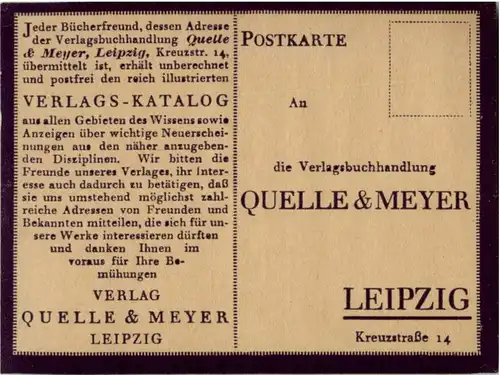 Leipzig - Quelle & Meyer -84954