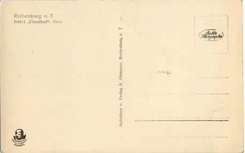 Rothenburg o. T. - Hotel Eisenhut -84616