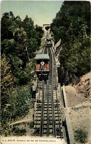 Chemin de ger de Territet - Zahnradbahn -182822