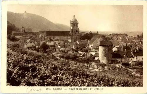 Poligny - Tour Sergentine -87190