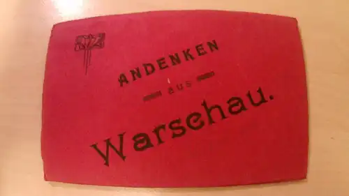 Andenken aus Warschau - booklet -211214