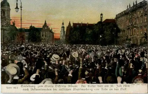 Berlin - Kaiser Wilhelm II 31. Juli 1914 -84566