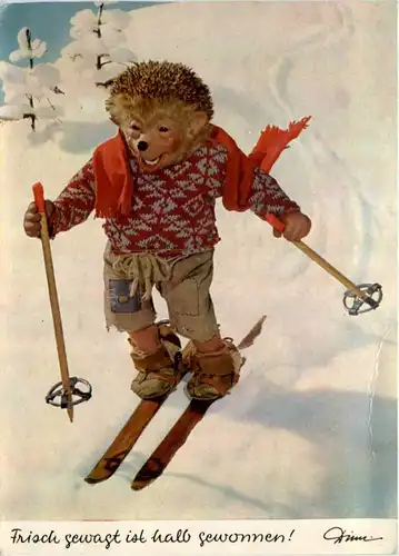 Mecki - Skifahren -211284