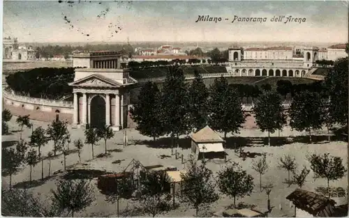 Milano - Panorama dell Arena -86524