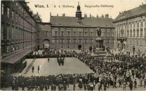 Wien - Burgwache Ablösung -86244