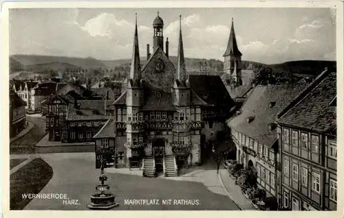 Wernigerode - Marktplatz -85454