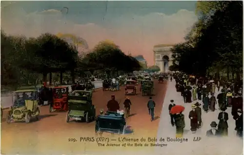 Paris - Avenue du Bois de Boulogne -86804