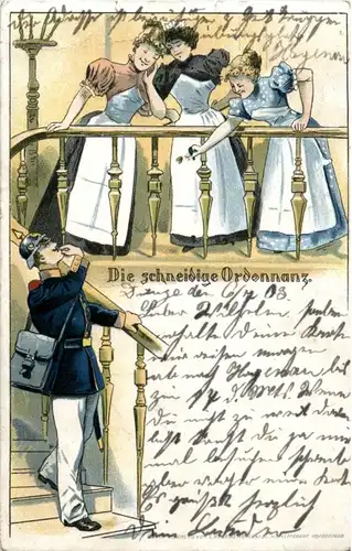 Die schneidige Ordennanz -82808