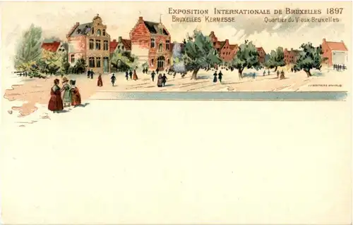 Bruxelles - Exposition Internationale 1897 -86048