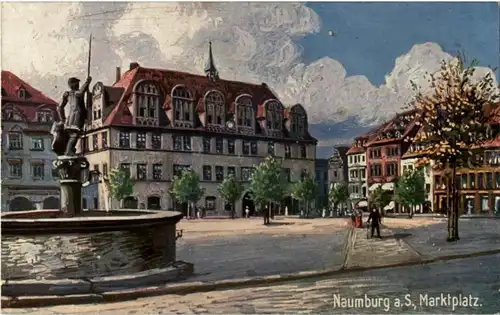 Naumburg - Marktplatz -85348