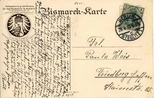 Friedrichsruh - Bismarck Karte -85902