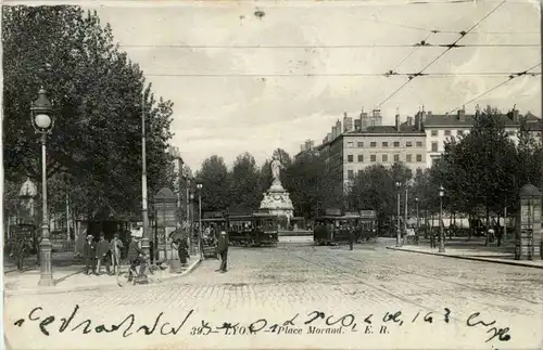 Lyon - Place Morand - Tramway -86852