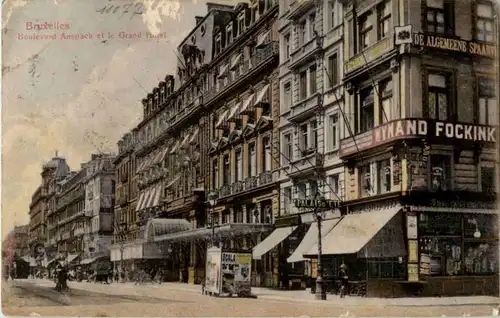 Bruxelles - Boulevard Anspach -86010